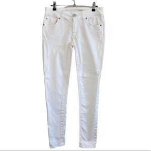 Buffalo David Bitton - Jazz Skinny Low Rise Stretch - White Jean - Size …